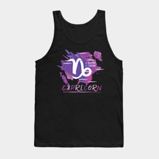 Capricorn Zodiac sign- astronomical sign - Horoscope Tank Top